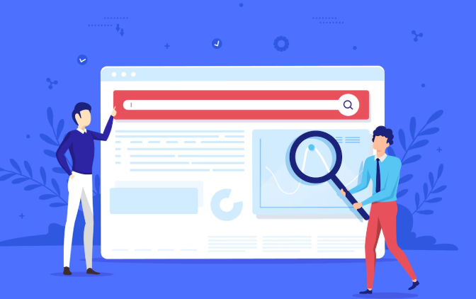 zero click SEO concept illustration